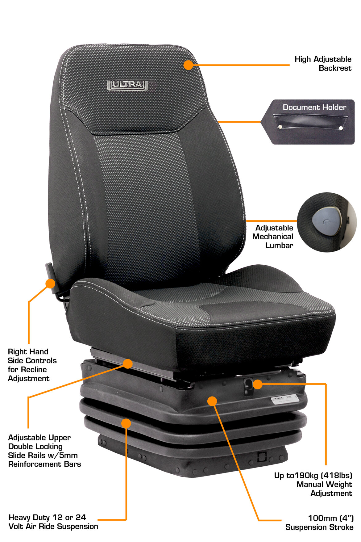What Is an Air Ride Seat?